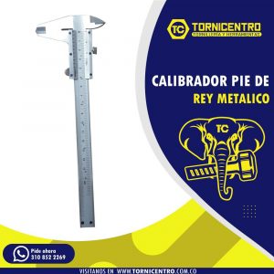 CALIBRADOR PIE DE REY Análogo Metálico