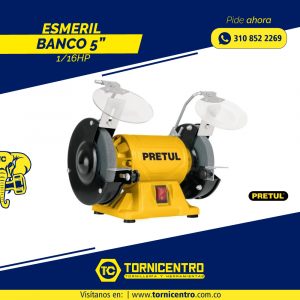 ESMERIL BANCO 5″ 1/16HP