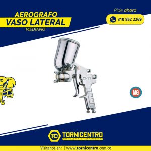 AEROGRAFO VASO LATERAL MEDIANO