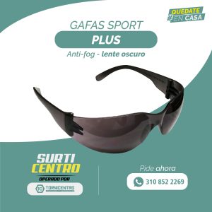 GAFA LENTE OSCURO ANTIFOG