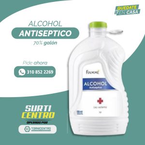 ALCOHOL ANTISEPTICO 70% Galon